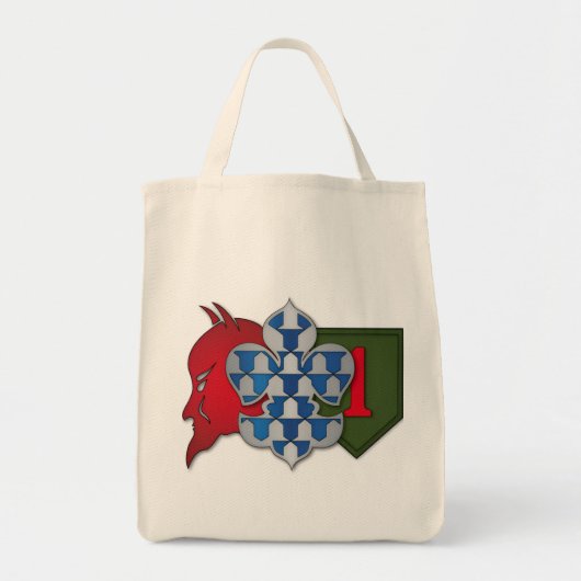 Devil Brigade-shirt Tote Bag (Voorkant)