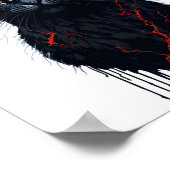 Devil Cat Witchy Poster (Hoek)