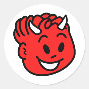 Devil Child Ronde Sticker