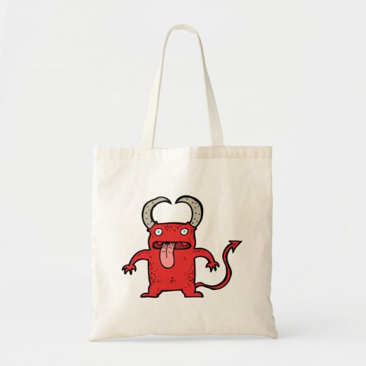 Devil Creature Tote Bag (Voorkant)