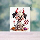 Devil Dalmatian Mischief Acryl Bord (Neutraal)