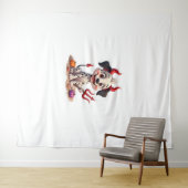 Devil Dalmatian Mischief Wandkleed (In Situ (horizontaal))