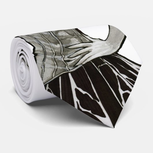 Devil Darla Deville Stropdas (Opgerold)