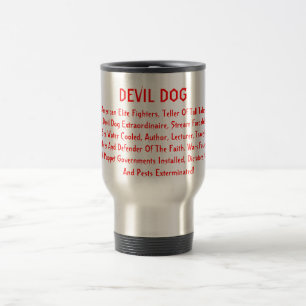 DEVIL DOG ( Mug en acier inoxydable )