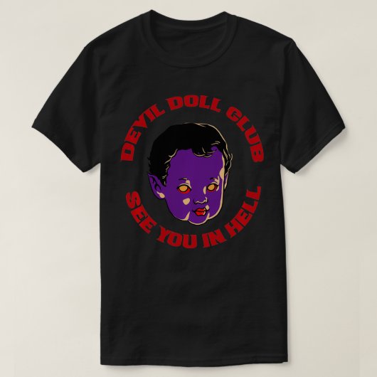 Devil Doll Club See You In Hell Punk Goth Pullover (Design devant)