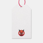 Devil Emoji Cadeaulabel (Achterkant)