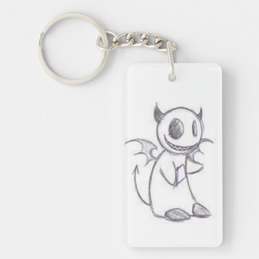 DEVIL EN ANGEL SLEUTELHANGER (Voorkant)