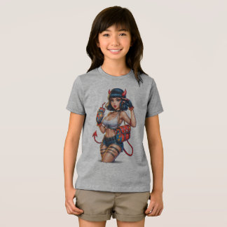 Devil Energy Girl Graphic T-shirt – Edgy Anime Str