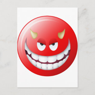 Devil Face 2 Briefkaart