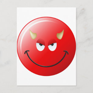 Devil Face Briefkaart