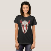 Devil Face Halloween T-shirt (Voorkant volledig)