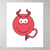 Devil Face Poster (Voorkant)