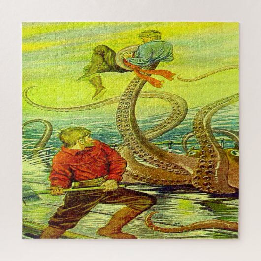 "Devil Fish Tentacle!" Legpuzzel (Verticaal)