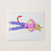 devil girl legpuzzel (Horizontaal)