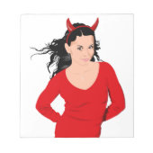 DEVIL GIRL NOTITIEBLOK (Voorkant)