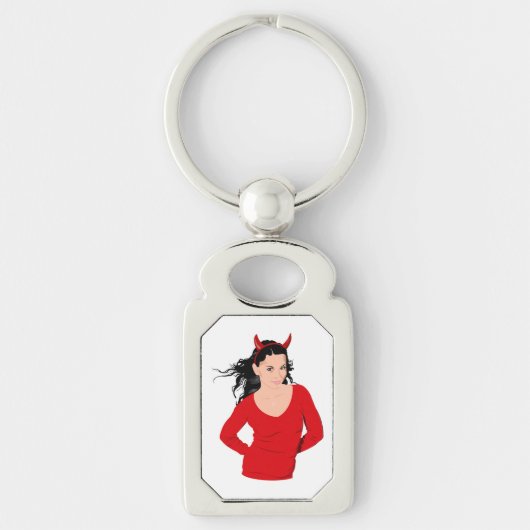 DEVIL GIRL SLEUTELHANGER (Voorkant)
