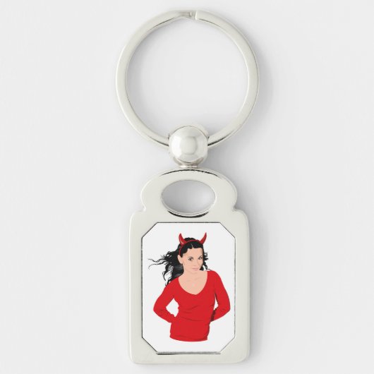 DEVIL GIRL SLEUTELHANGER (Voorkant)