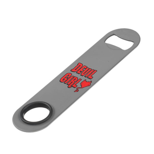 Devil Girl Speed Bottle Opener Speed Flessenopener (Achterkant Gekanteld)