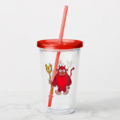 Devil Gorilla Acryl Drinkbeker (Achterkant)