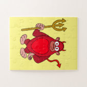 Devil Gorilla Legpuzzel (Horizontaal)