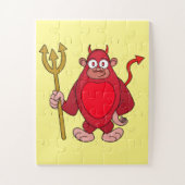 Devil Gorilla Legpuzzel (Verticaal)