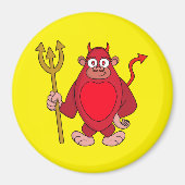 Devil Gorilla Magneet (Voorkant)