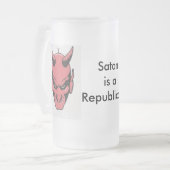 Devil Head, Devil Head, Satanis Republican! Matglas Bierpul (Voorkant links)