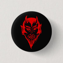 Devil Head Red en Black