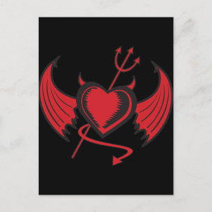 Devil Heart Briefkaart