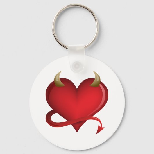 Devil Heart Sleutelhanger (Voorkant)