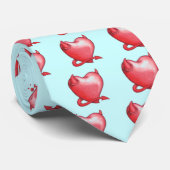 Devil Heart Stropdas (Opgerold)