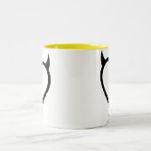 Devil Heart Tweekleurige Koffiemok (Center)