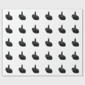 Devil Horns sign language pictogram for rock music Cadeaupapier (Vlak)