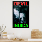 DEVIL INDICA POSTER (Keuken)