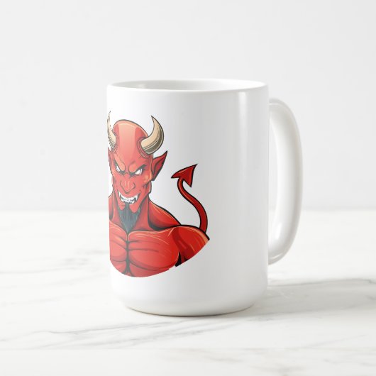 Devil koffiemok (Voorkant rechts)