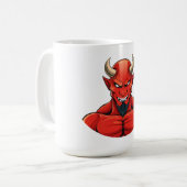 Devil koffiemok (Voorkant links)