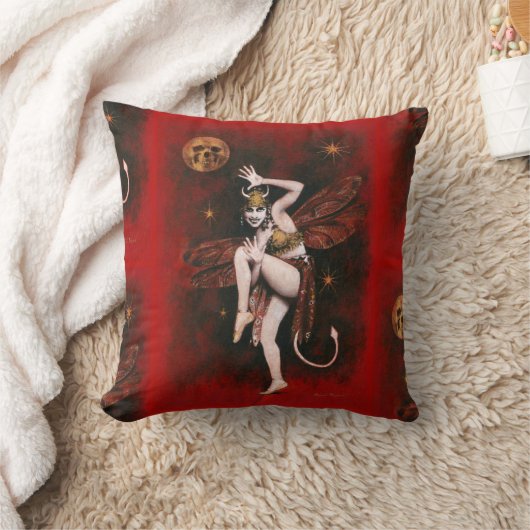 Devil Lady Dancer Cushion Kussen (Deken)