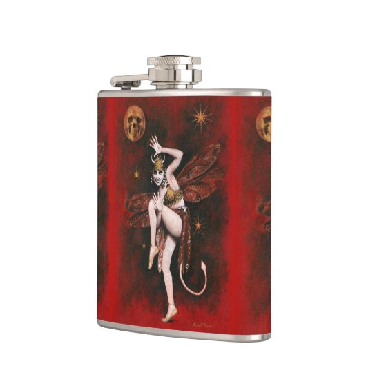 Devil Lady Flask Heupfles (Links)