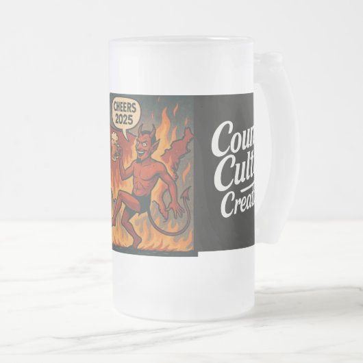 Devil Matglas Bierpul (Voorkant rechts)