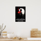 Devil MILAN BLOOTSTELLING INTERNATIONALE Vintage Poster (Keuken)