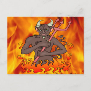 Devil Monster Briefkaart