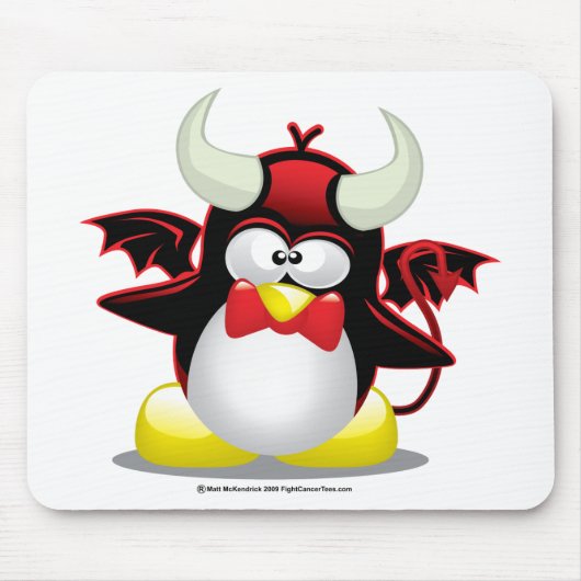 Devil Penguin Muismat (Voorkant)
