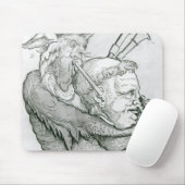 Devil Plays Man Head as a Saxophone, 1144 Muismat (Met muis)