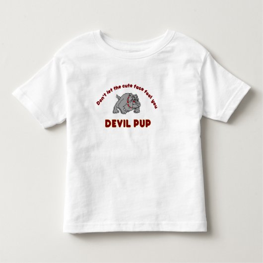 Devil Pup Kinder Shirts (Voorkant)