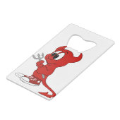 Devil Red Demon Cartoon Satan Evil Hell Heure (Devant Angle)