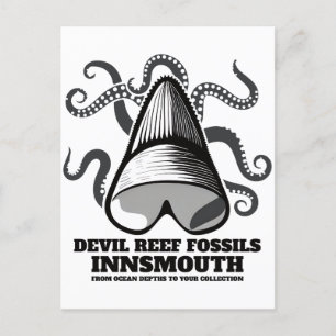 Devil Reef Shark Teeth Trader Innsmouth Briefkaart