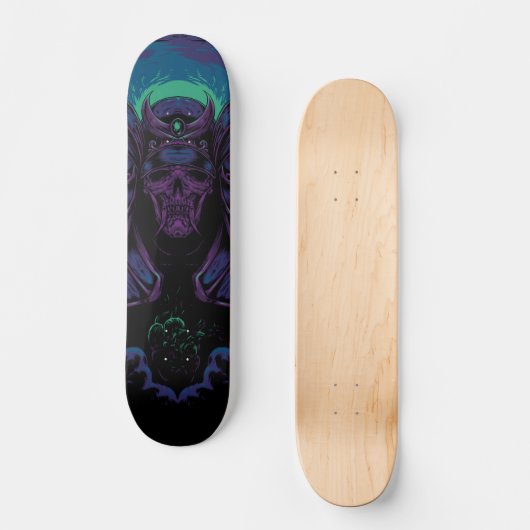 Devil Samurai Skateboard (Voorkant)