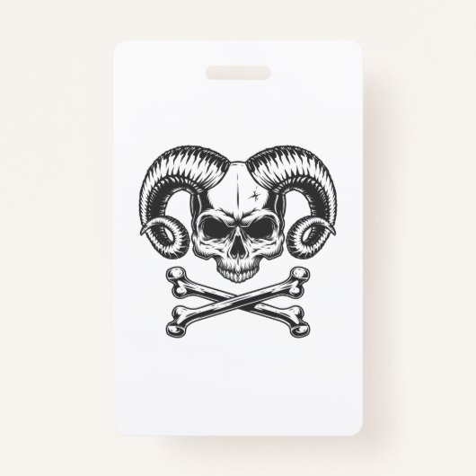 Devil Skull Badge (Voorkant)