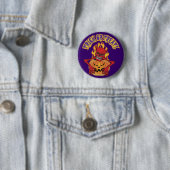 Devil Skull Ronde Button 5,7 Cm (In situ)