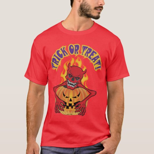 Devil Skull T-shirt (Voorkant)
